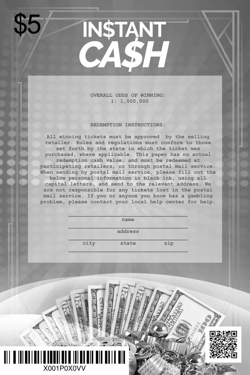 Jayour 5 Pack - Pregnancy Announcement Lottery Scratch-Off Tickets | 4x6 Authentic Looking | Great for Baby Announcements | Perfect for Pregnancy Announcement for Grandparents, Future Dad, or Friends! - Image 5